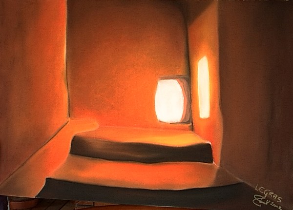 026 Agadez.jpg - Agadez (65x50 cm)   &nbsp;Vendu&nbsp; 